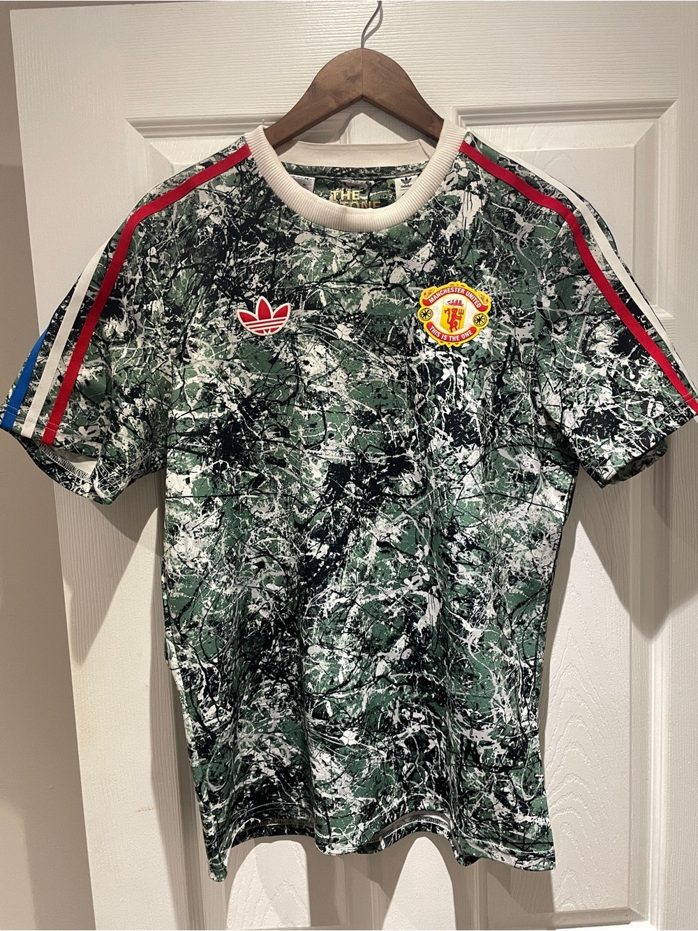 Manchester United x Stone Roses adidas originals shirt M